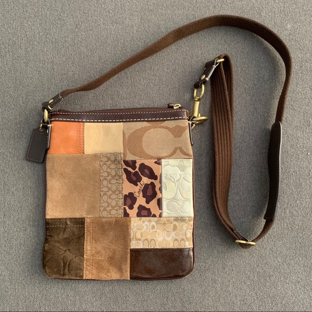 Coach Authentic Patchwork Crossbody Bag - image 2